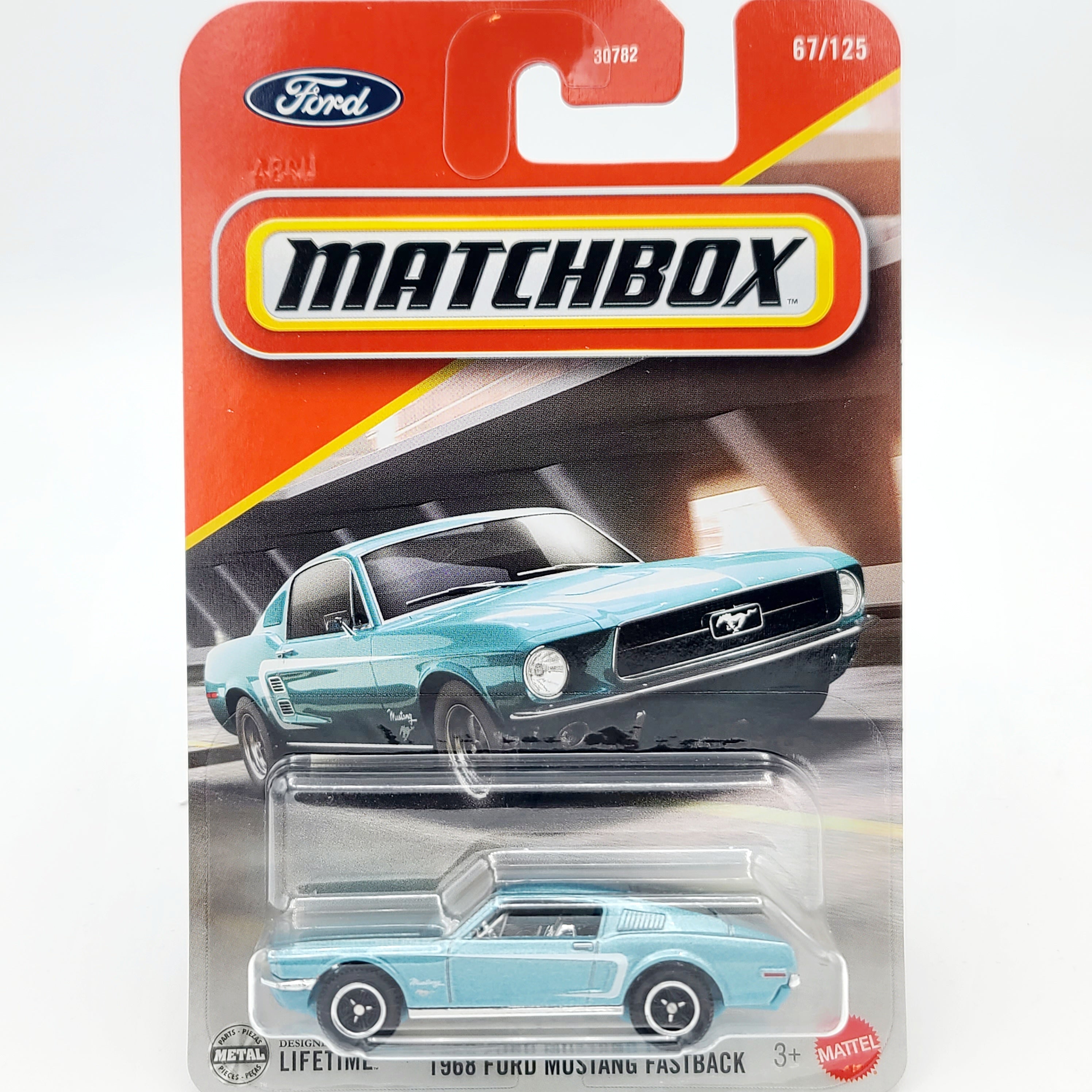 Matchbox '68 Ford Mustang Fastback (2025 Mix 12 M Basic)